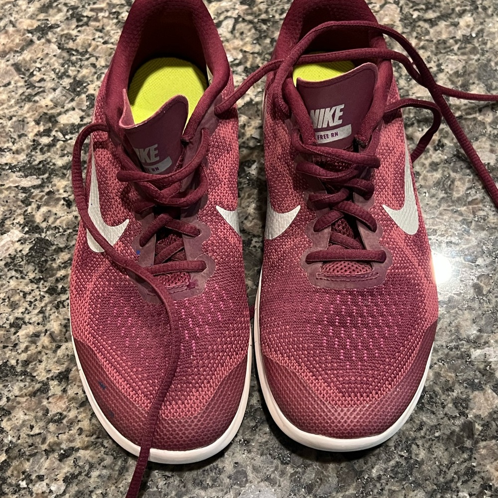 Nike Women's Burgundy Sneakers